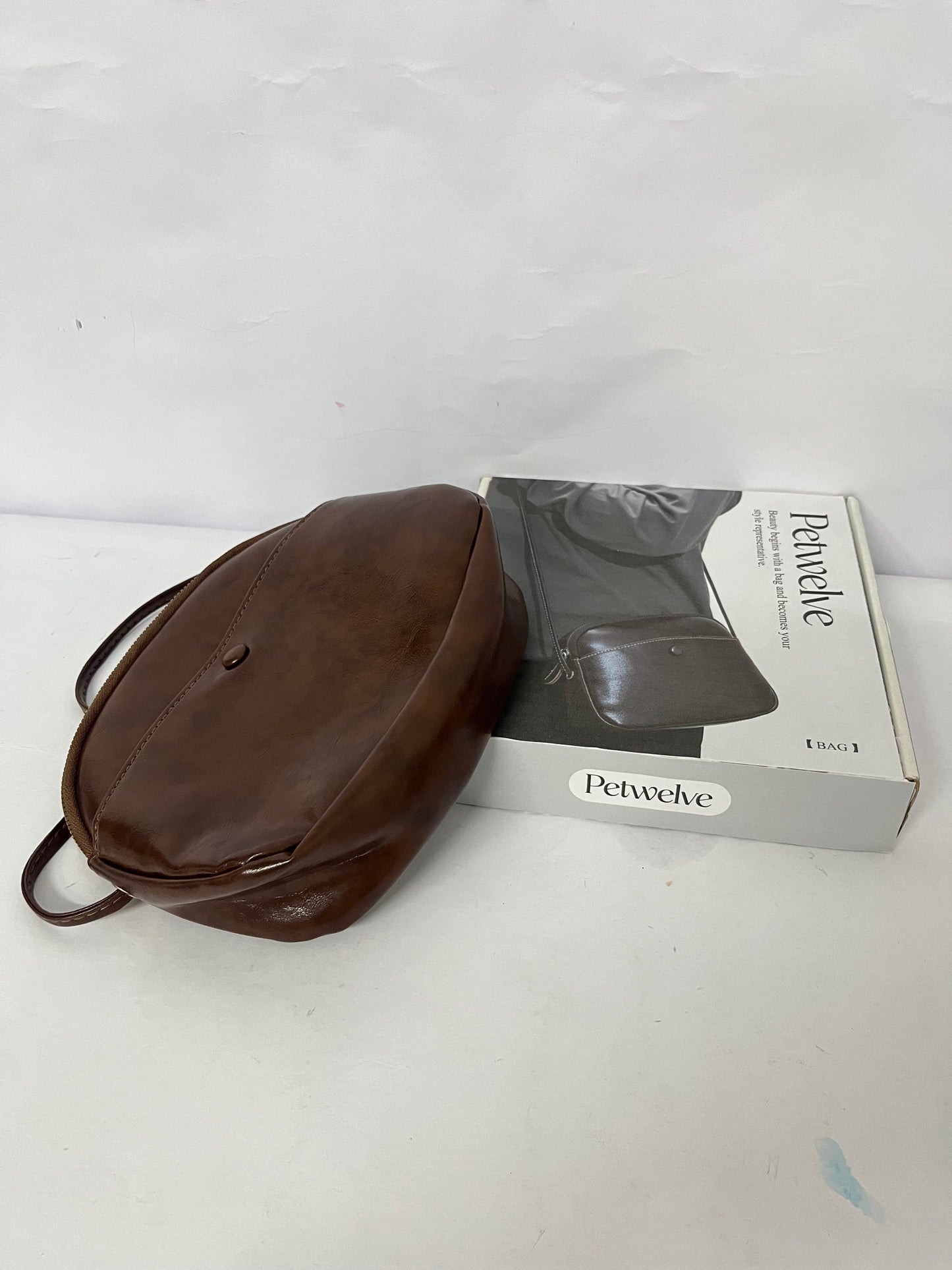Petwelve Crossbody bags Small Crossbody Bags for Women Vegan Leather Cell phone Purses Mini Shoulder Handbags with Wide Strap