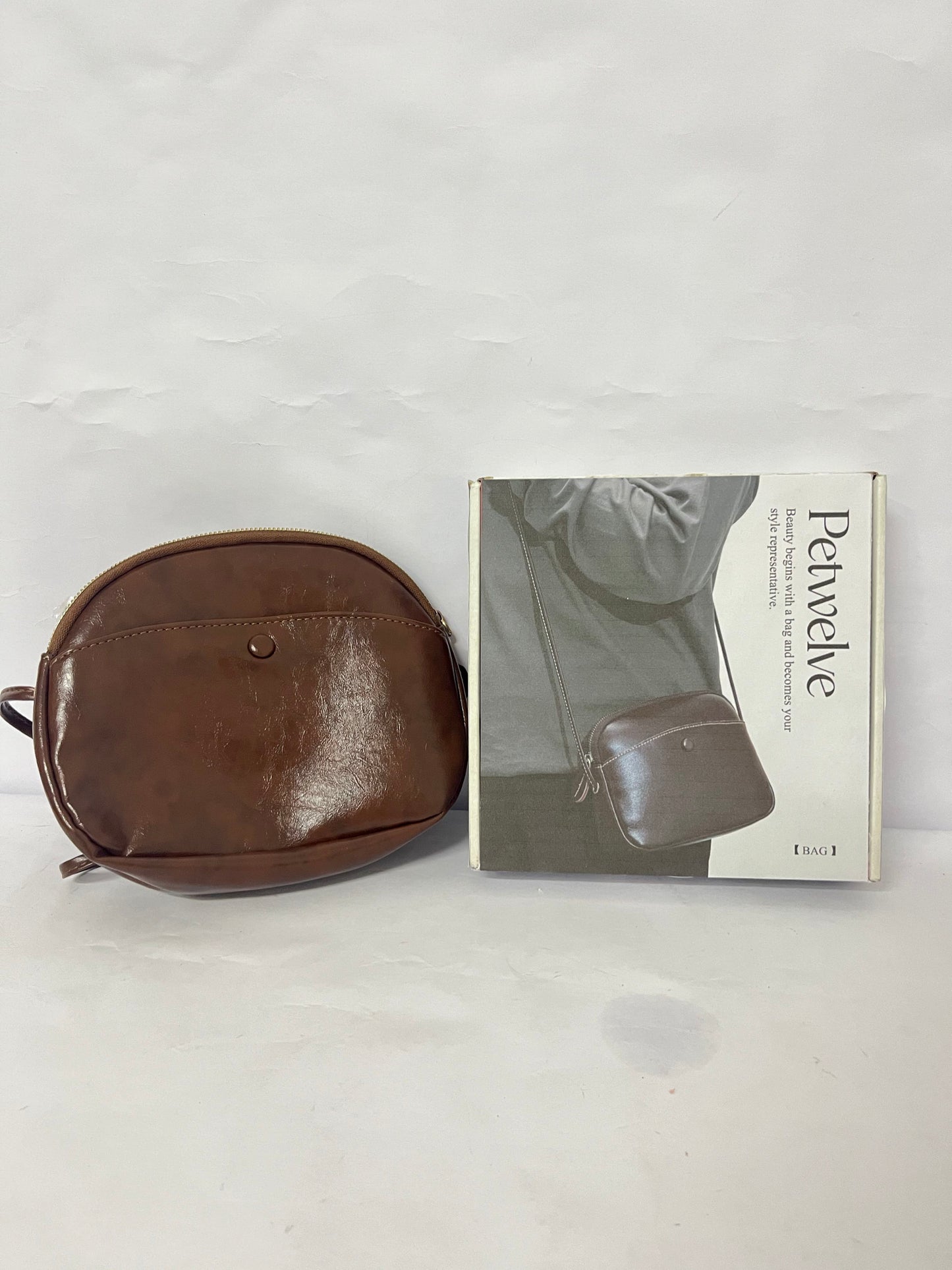 Petwelve Crossbody bags Small Crossbody Bags for Women Vegan Leather Cell phone Purses Mini Shoulder Handbags with Wide Strap