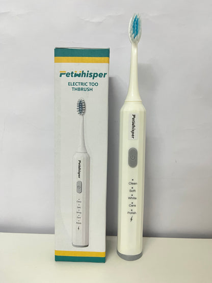 【PetWhisper Multi-Mode Electrical Toothbrush】—— Versatile Care for Oral Hygiene