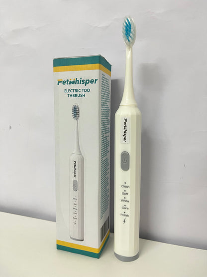 【PetWhisper Multi-Mode Electrical Toothbrush】—— Versatile Care for Oral Hygiene