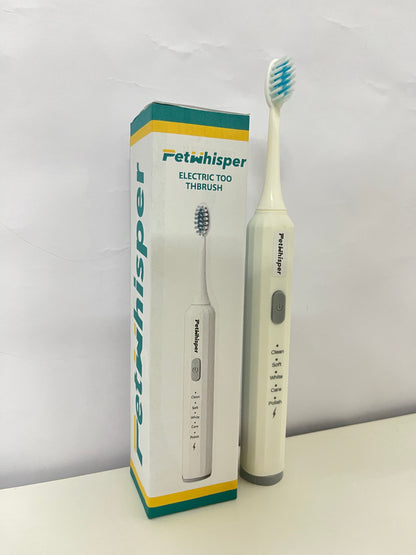 【PetWhisper Multi-Mode Electrical Toothbrush】—— Versatile Care for Oral Hygiene