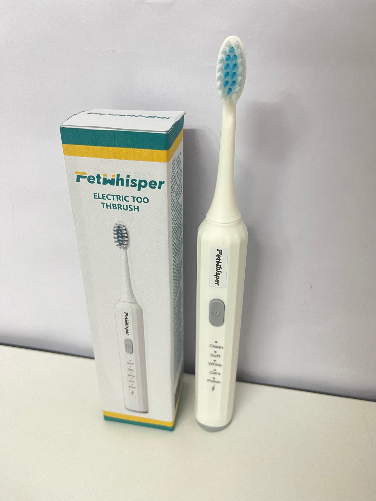 【PetWhisper Multi-Mode Electrical Toothbrush】—— Versatile Care for Oral Hygiene