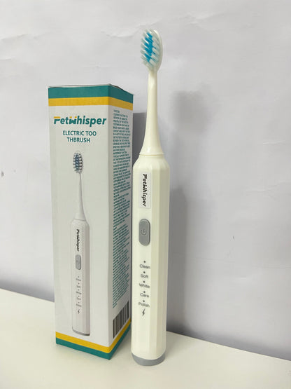 【PetWhisper Multi-Mode Electrical Toothbrush】—— Versatile Care for Oral Hygiene