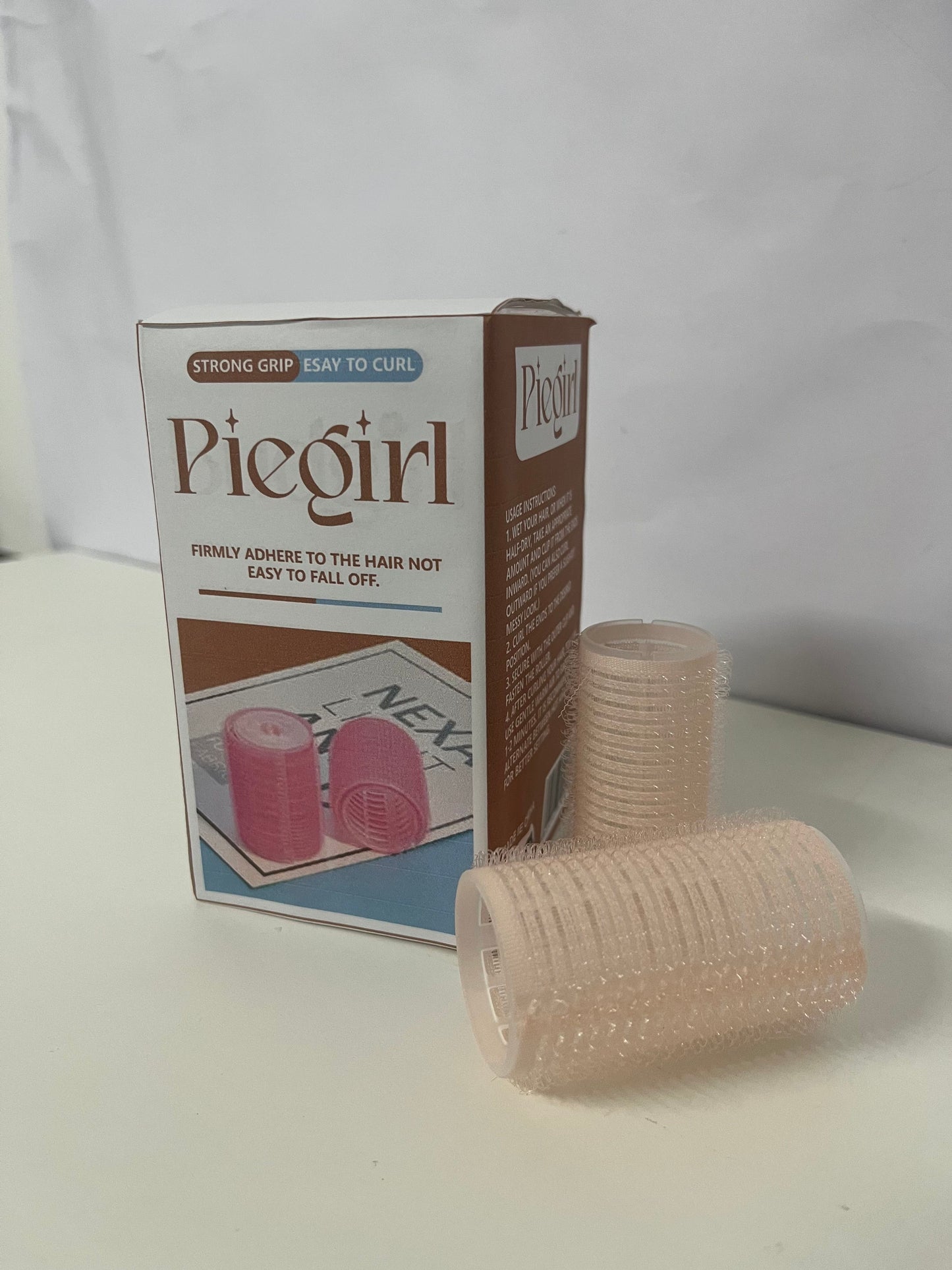 [Piegirl Non-electric hair rollers]——Piegirl Self-Grip Non-Electric Hair Rollers - Effortless Volume & Curls Without Heat Damage