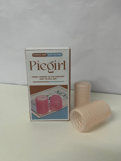 [Piegirl Non-electric hair rollers]——Piegirl Self-Grip Non-Electric Hair Rollers - Effortless Volume & Curls Without Heat Damage