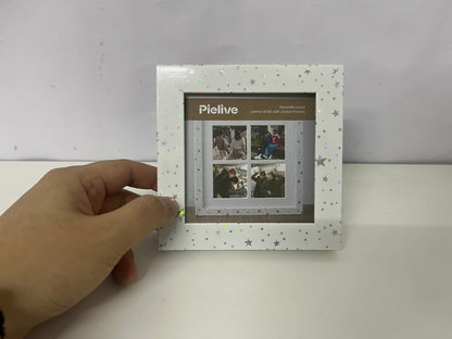 [Pielive Picture frames]——Pielive Starlight 4-Opening Collage Frame - Cute Desktop Picture Display Frame