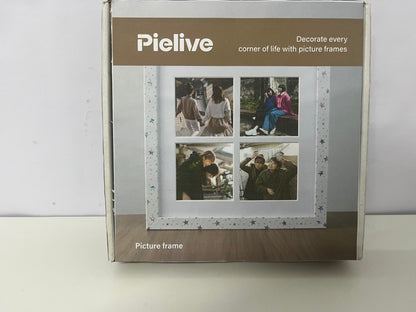 [Pielive Picture frames]——Pielive Starlight 4-Opening Collage Frame - Cute Desktop Picture Display Frame