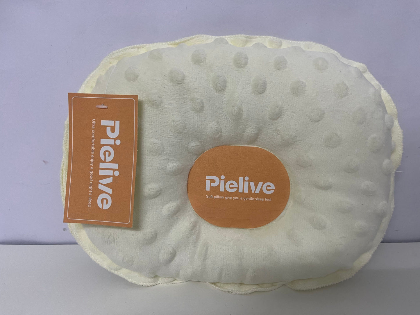 [Pielive Pillows]——Pielive Doudou Velvet Baby Head Shaping Pillow - Anti-Flat Head Newborn Comfort Pillow