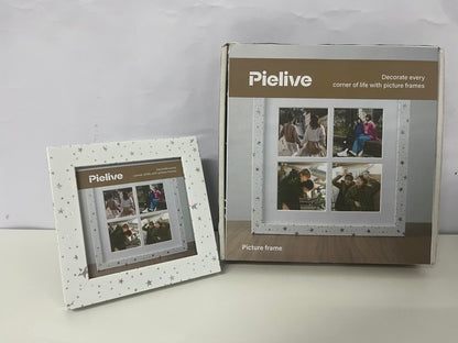 [Pielive Picture frames]——Pielive Starlight 4-Opening Collage Frame - Cute Desktop Picture Display Frame