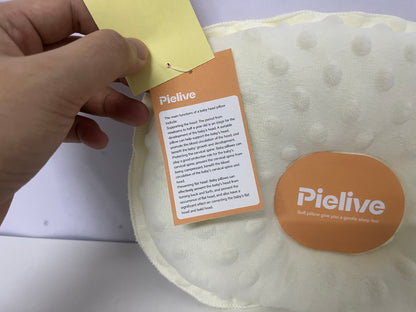 [Pielive Pillows]——Pielive Doudou Velvet Baby Head Shaping Pillow - Anti-Flat Head Newborn Comfort Pillow