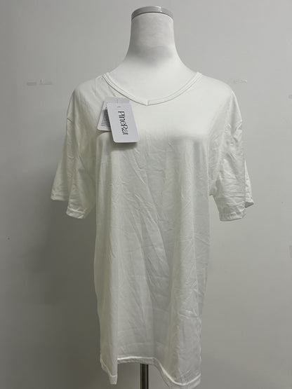 PineRat Womens Summer Cotton Tops Basic Short Sleeve Shirts Casual V Neck T Shirt Comfy Trendy Tees