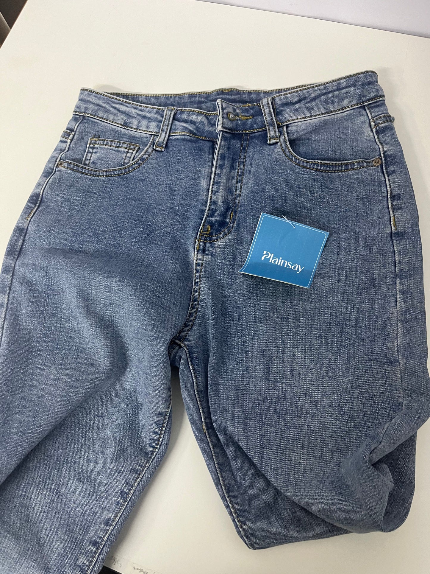 【Plainsay Jeans】——Plainsay Vintage Washed Stretch Jeans - Your Everyday American Classic