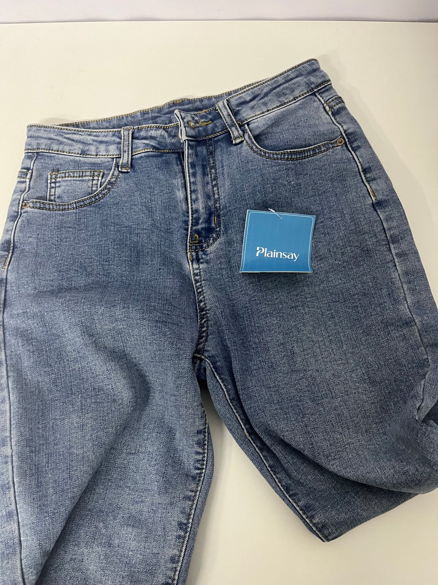 【Plainsay Jeans】——Plainsay Vintage Washed Stretch Jeans - Your Everyday American Classic