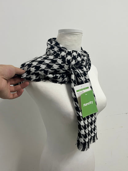 Plancity Classic Houndstooth Scarf, Autumn and Winter Warm & Versatile Fashion Scarf