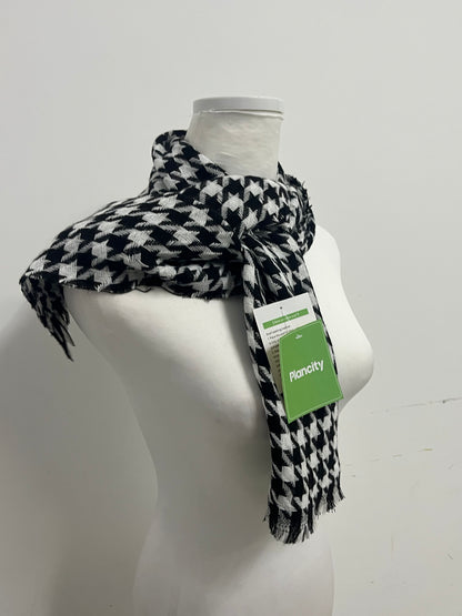 Plancity Classic Houndstooth Scarf, Autumn and Winter Warm & Versatile Fashion Scarf