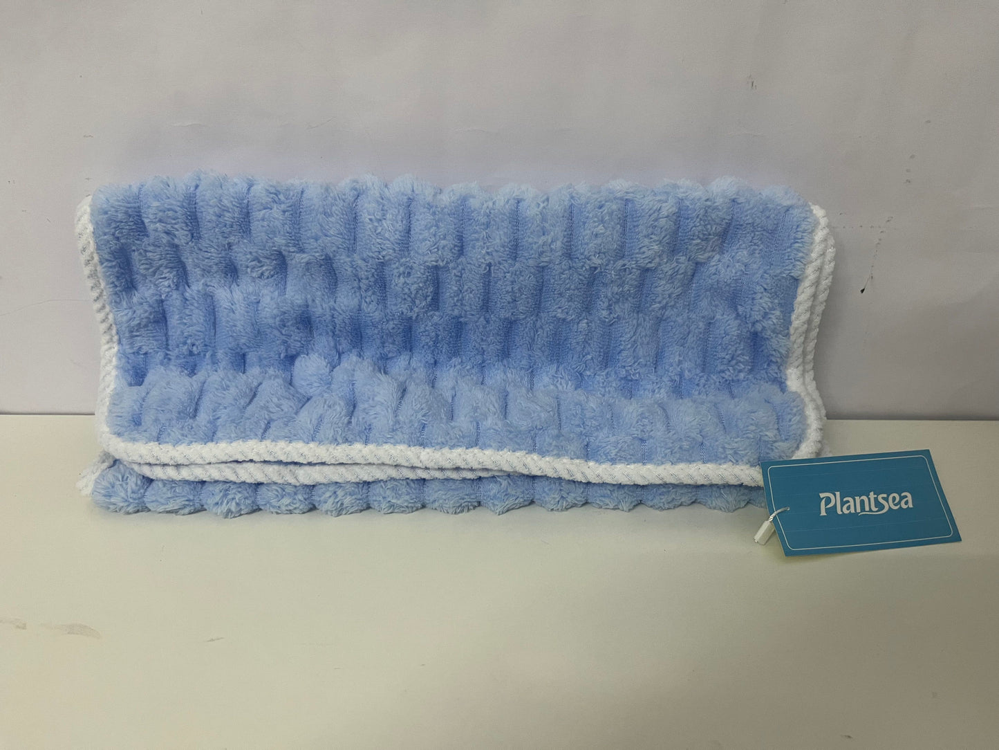 【Plantsea Striped Microfiber Towel】—— Cozy Blend of Softness & Absorbency