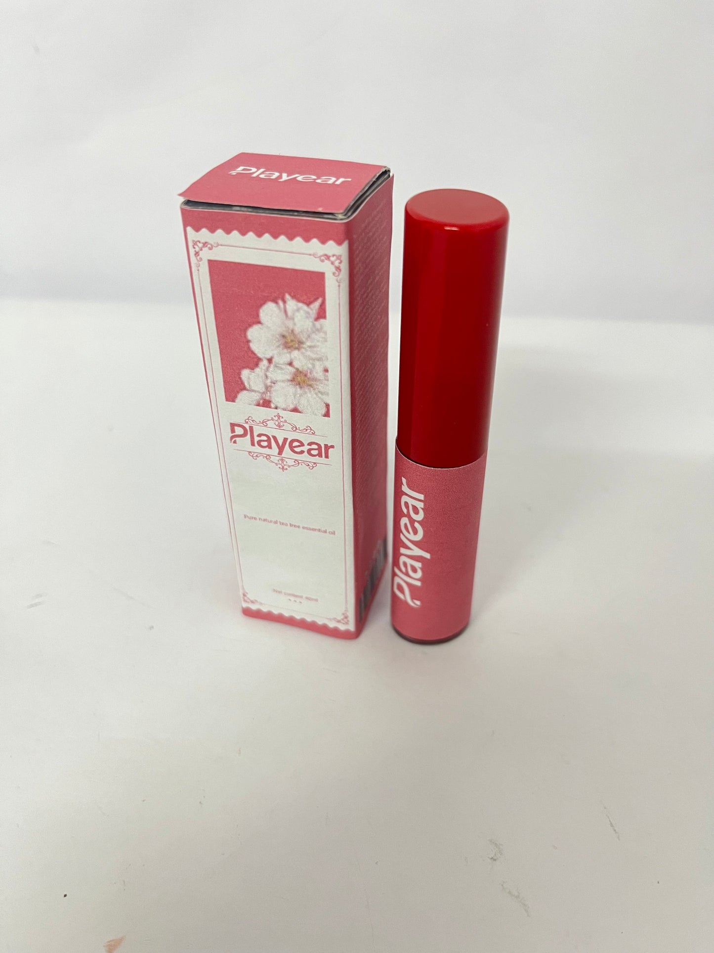 Playear Glossy Lip Stain - 2-in-1 Hydrating Gloss-to-Tint Lip Color - Infused with Antioxidant-Rich Guava, Lychee & Squalane