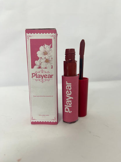 Playear Glossy Lip Stain - 2-in-1 Hydrating Gloss-to-Tint Lip Color - Infused with Antioxidant-Rich Guava, Lychee & Squalane