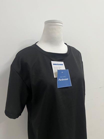 Plesiosaur T-shirts Black Simple T - shirt —— Versatile Basic Item, New Comfort Experience