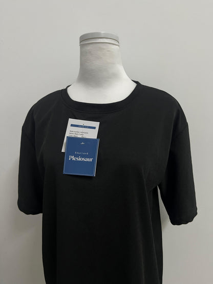 Plesiosaur T-shirts Black Simple T - shirt —— Versatile Basic Item, New Comfort Experience