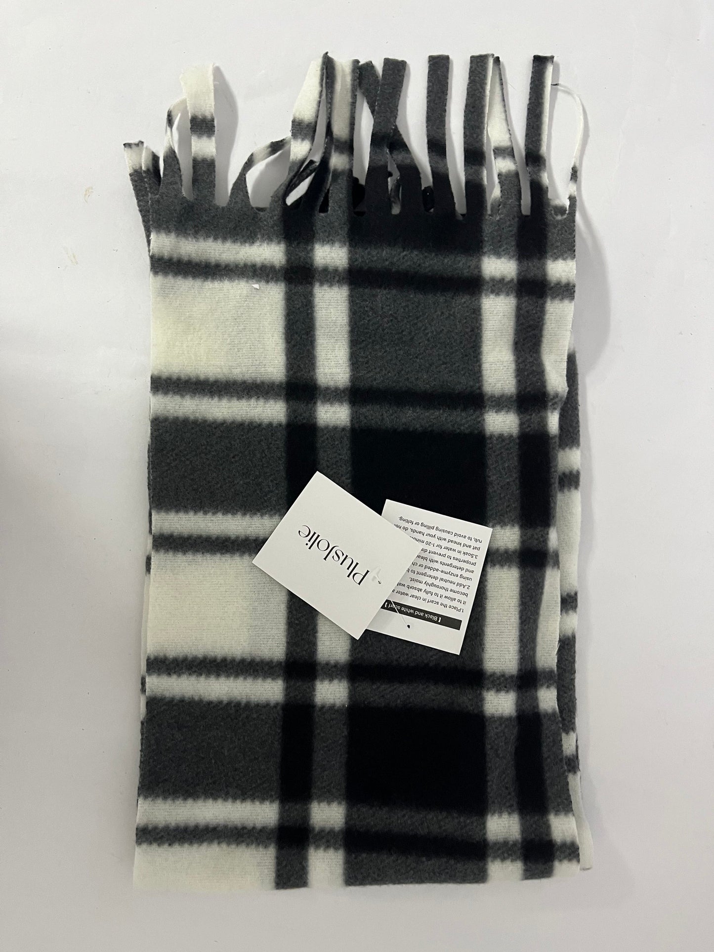 PlusJolie Neckerchiefs Cashmere Feel Tartan Plaid Scarf - Classic Winter Scarf for Men & Women, Scottish Heritage Holiday Gift