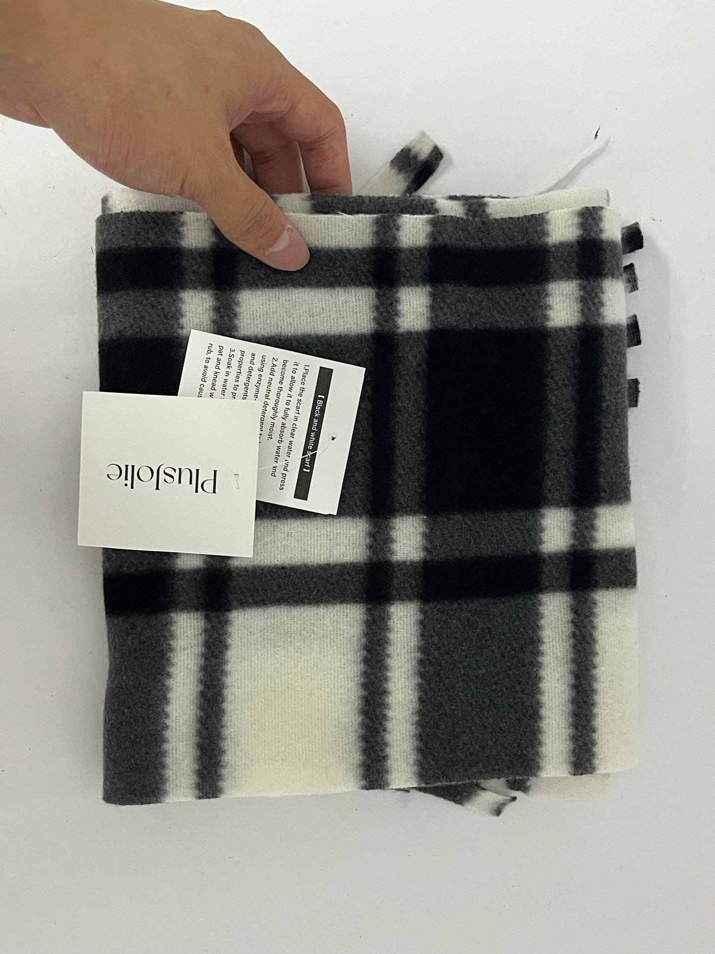 PlusJolie Neckerchiefs Cashmere Feel Tartan Plaid Scarf - Classic Winter Scarf for Men & Women, Scottish Heritage Holiday Gift