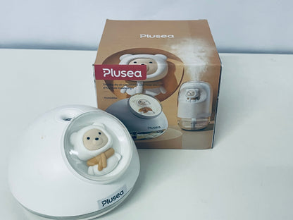Plusea Cute Bear Humidifier Fine Mist Quiet Humidification An Air Nourishing Companion for Home and Office