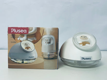 Plusea Cute Bear Humidifier Fine Mist Quiet Humidification An Air Nourishing Companion for Home and Office