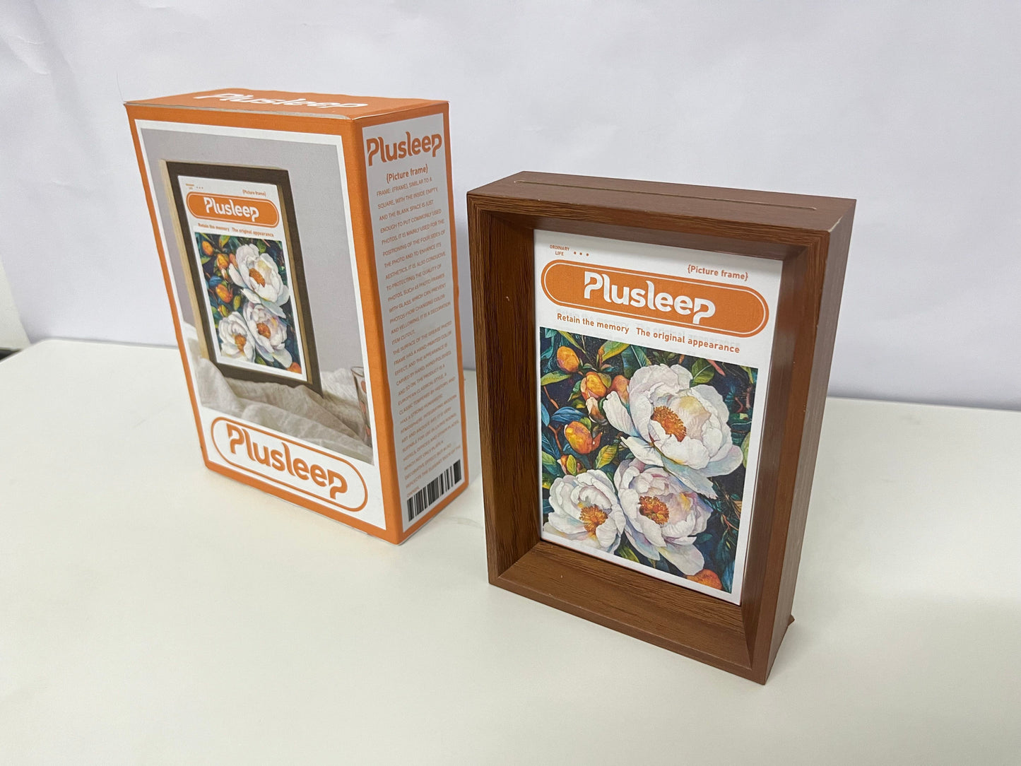 【Plusleep Retro Wooden Picture Frame】—— Preserve Your Precious Moments in Style