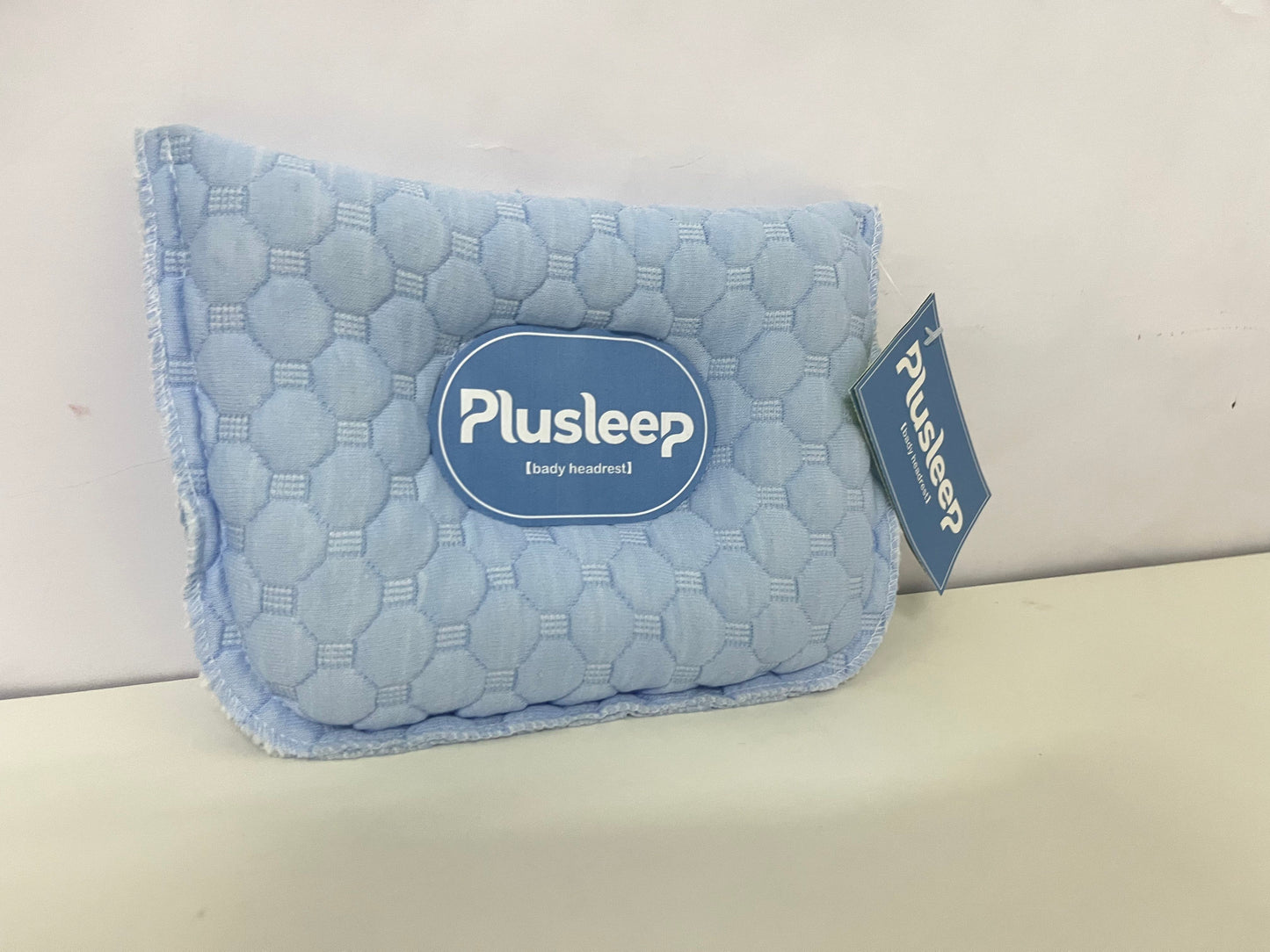 【Plusleep Light Blue Body Headrest Pillow】—— Cozy Companion for Relaxation