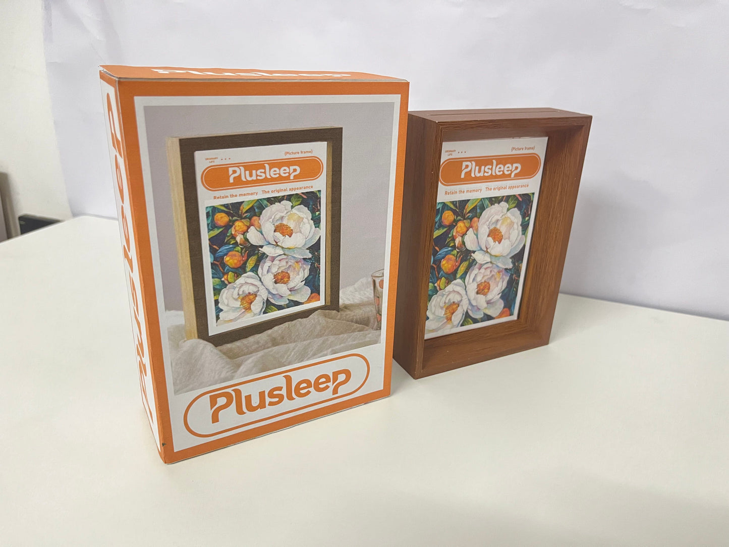 【Plusleep Retro Wooden Picture Frame】—— Preserve Your Precious Moments in Style