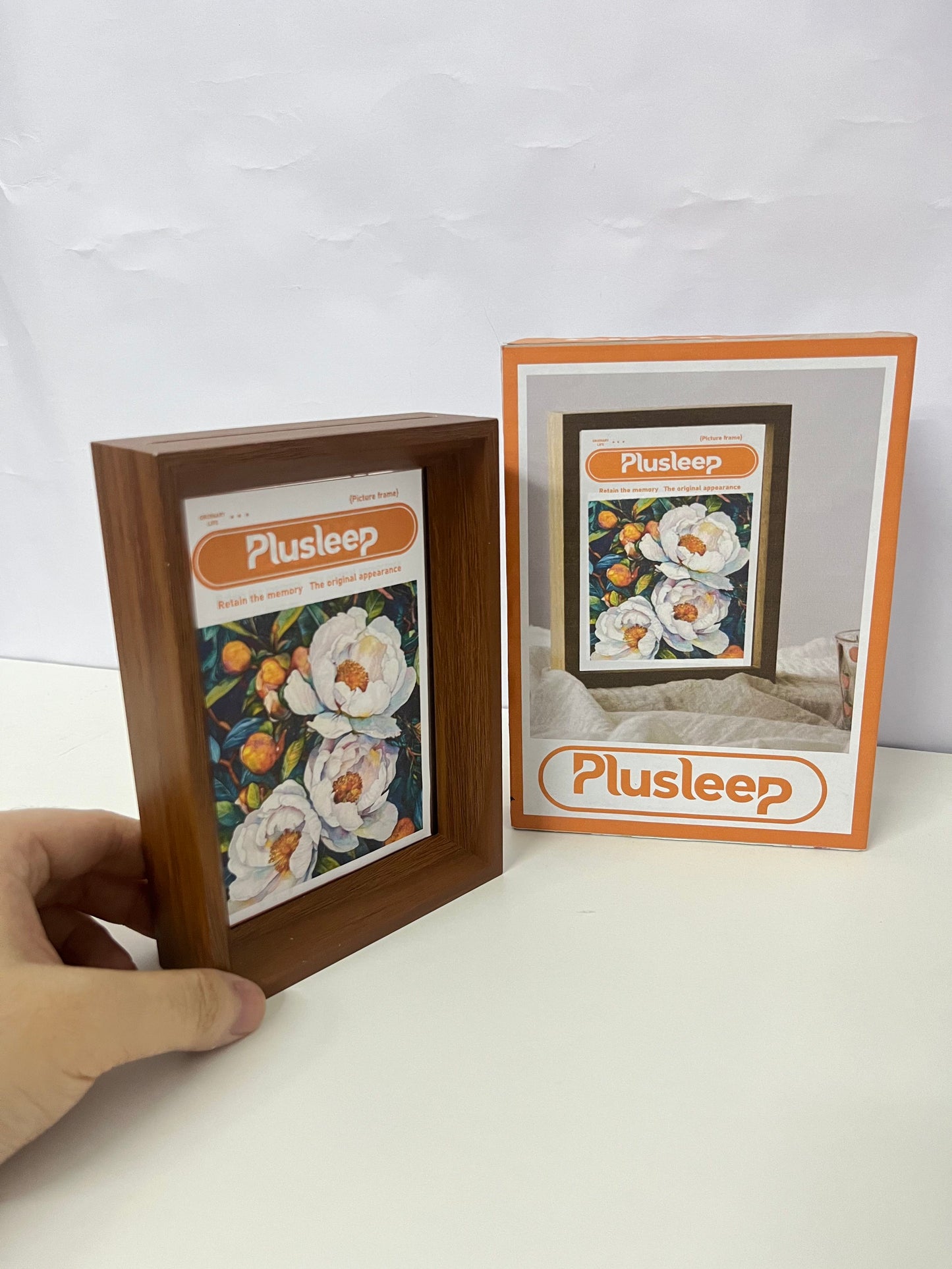 【Plusleep Retro Wooden Picture Frame】—— Preserve Your Precious Moments in Style