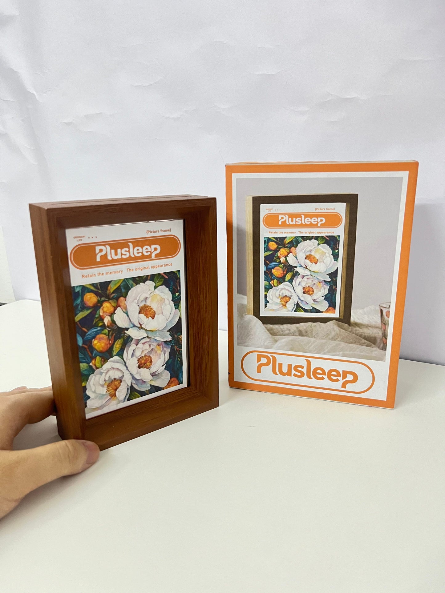 【Plusleep Retro Wooden Picture Frame】—— Preserve Your Precious Moments in Style