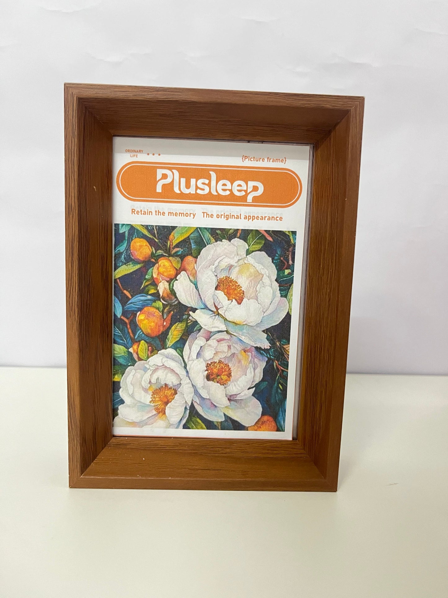 【Plusleep Retro Wooden Picture Frame】—— Preserve Your Precious Moments in Style