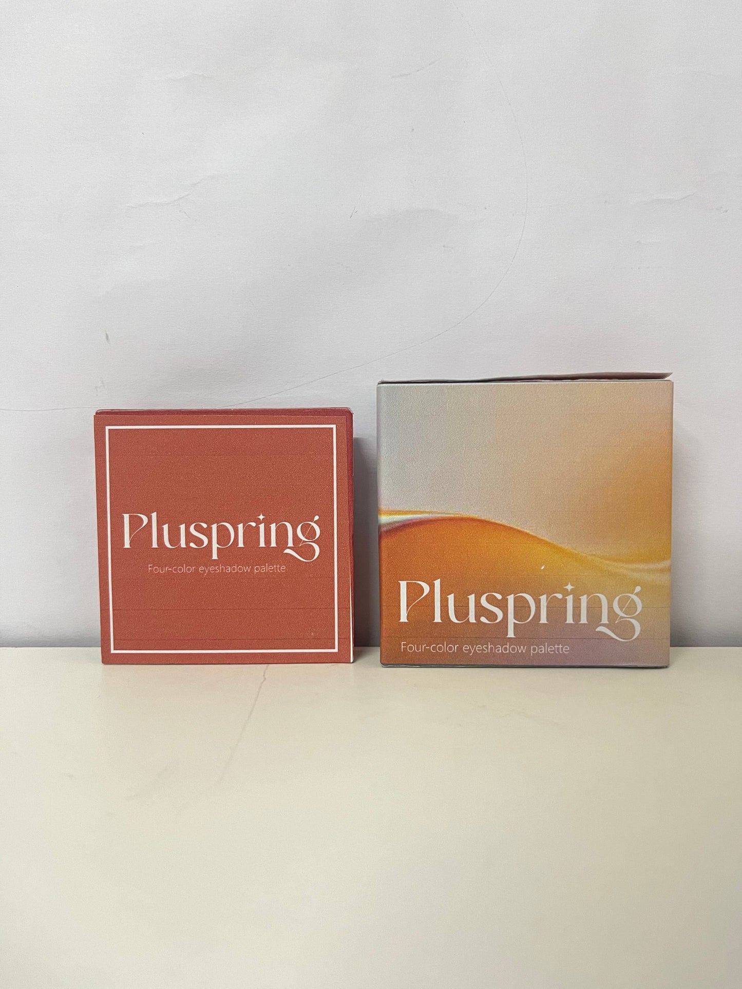 Pluspring 4-Color Eyeshadow Palette Warm Brown Versatile Pigmented & Long-Lasting A Daily Essential for Eye Makeup