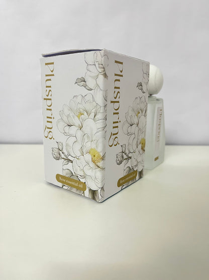 Pluspring Rose Essential Oil Perfume Rich & Elegant Long-Lasting A Romantic Interpretation of Olfactory Art