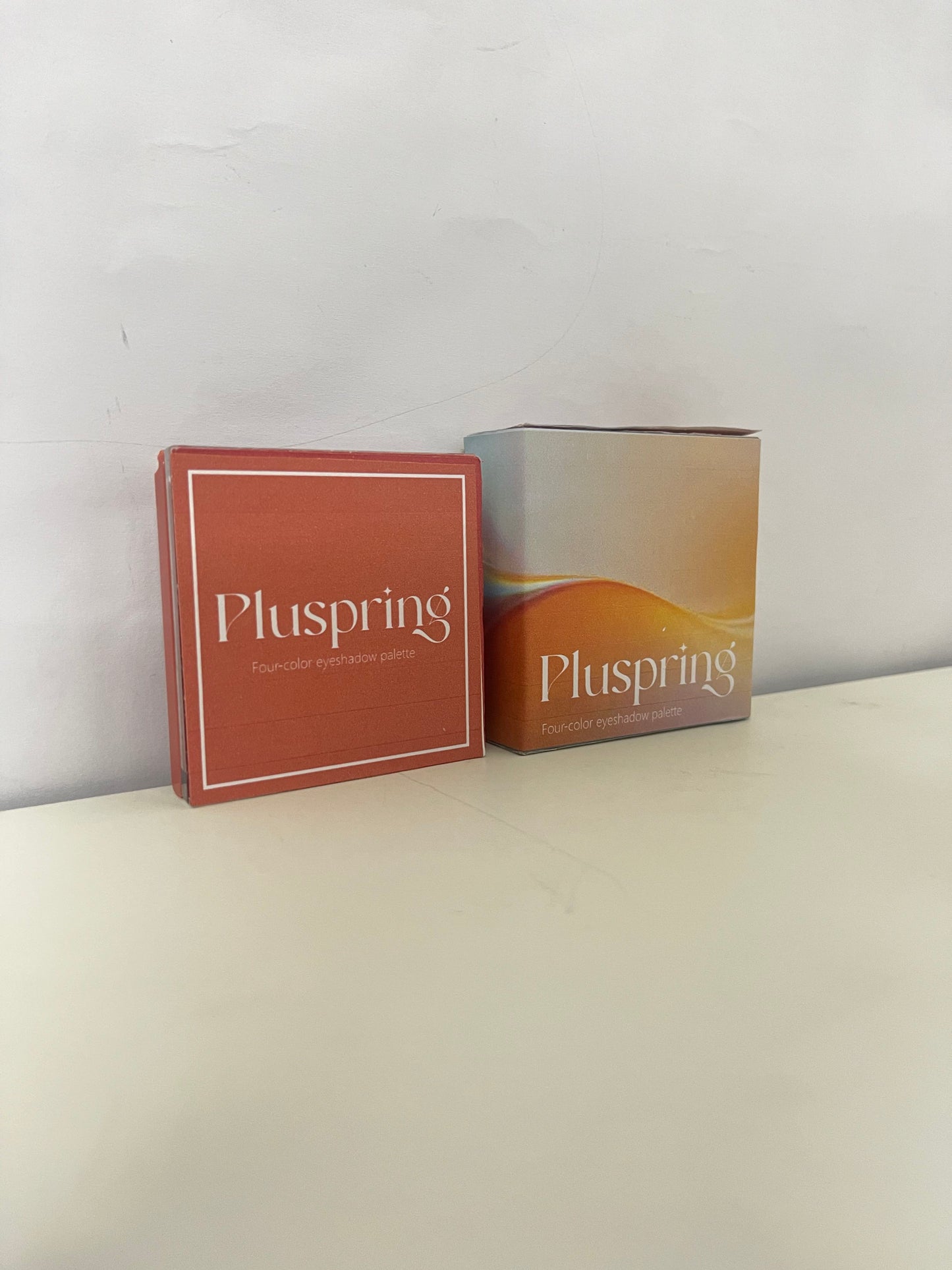 Pluspring 4-Color Eyeshadow Palette Warm Brown Versatile Pigmented & Long-Lasting A Daily Essential for Eye Makeup