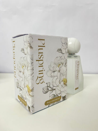 Pluspring Rose Essential Oil Perfume Rich & Elegant Long-Lasting A Romantic Interpretation of Olfactory Art