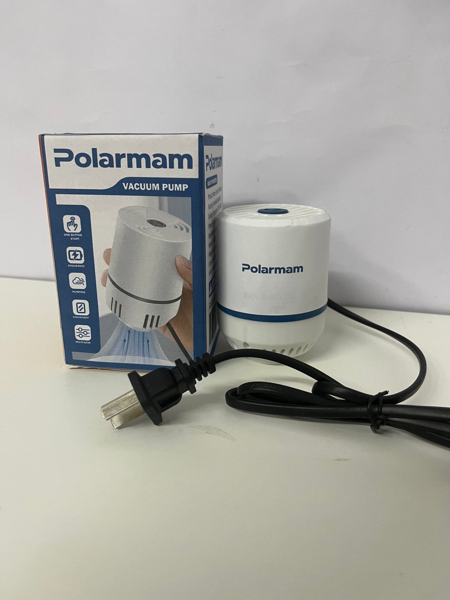 【Polarmam Air compressors】——Polarmam 2-in-1 Electric Air Pump - Vacuum Sealing & Inflation Solution