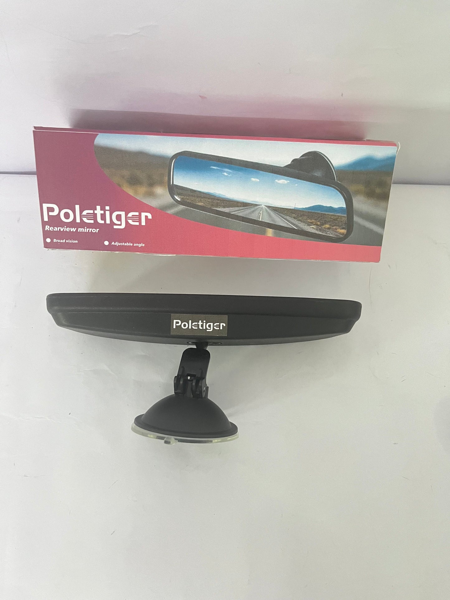 Poletiger Rearview mirrors HD Black Mirrors for Driving Test, Examiner Mirror Learner, Driving Instructor Mirrors for Cars/SUVs/Trucks