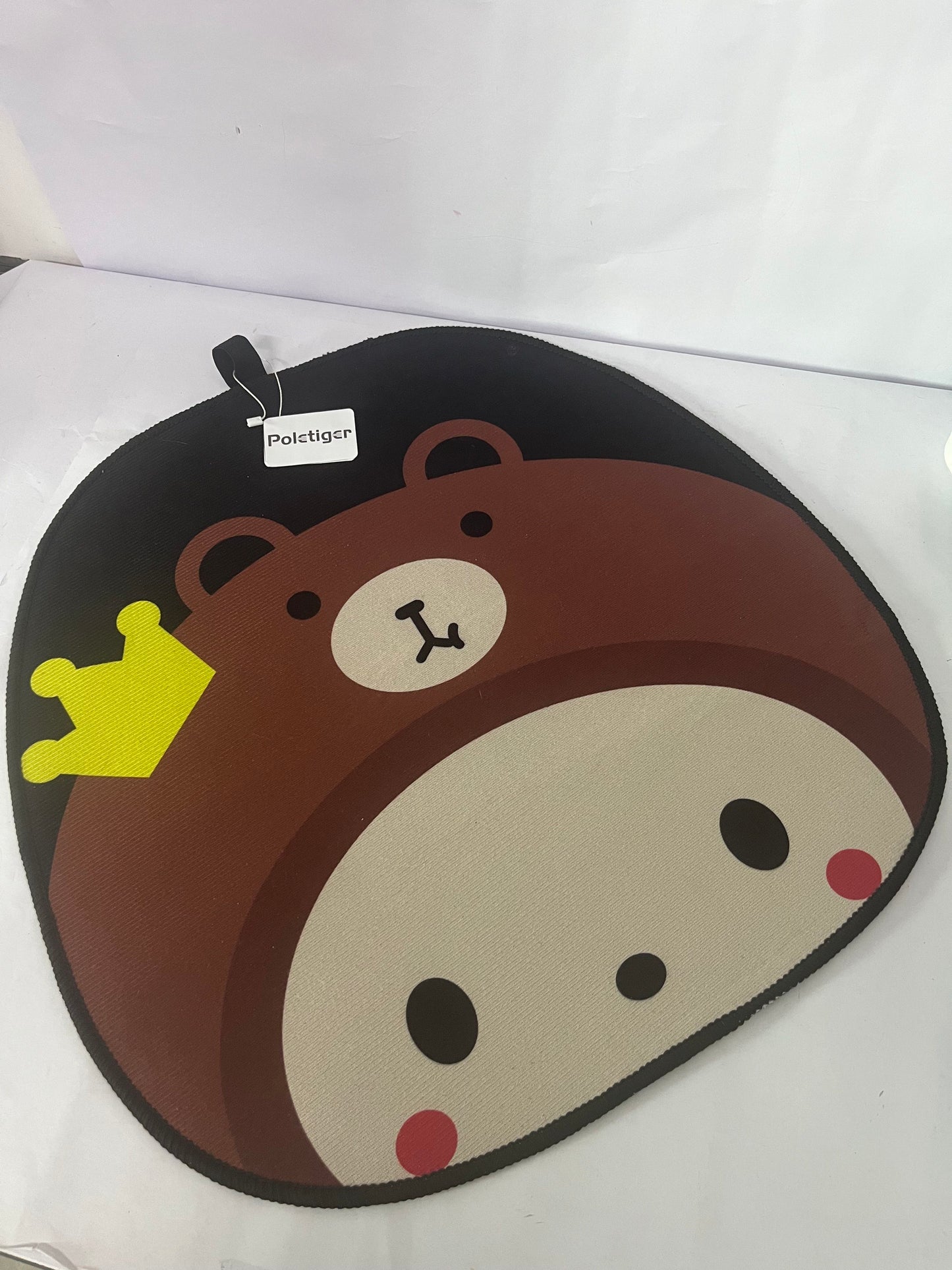 Poletiger Cute Bear Cartoon Vehicle seat cushions for Women Front and Back Seat Cushions Full Set Universal Fit for Cars Trucks SUVs