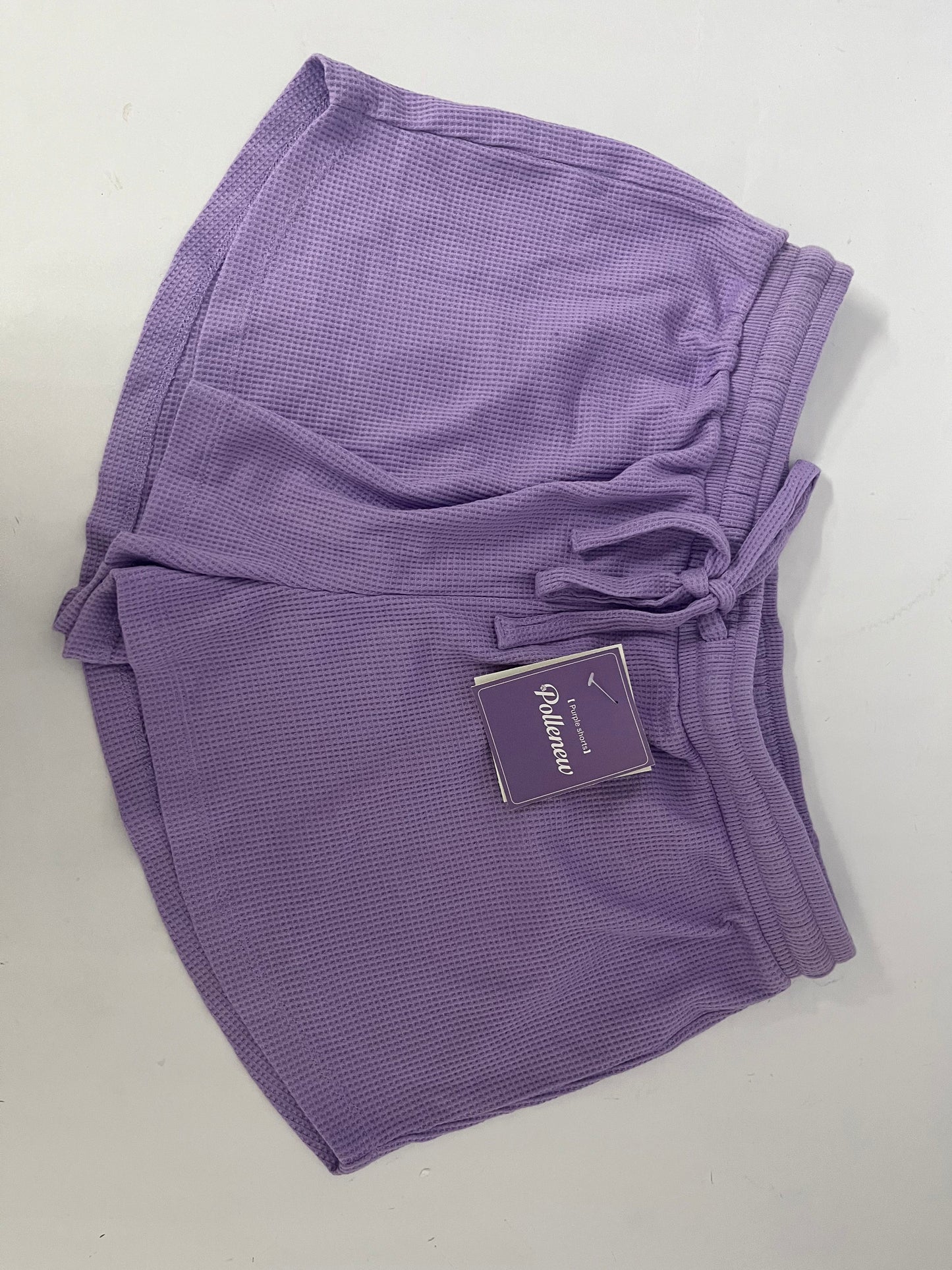 Pollenew Pants Women's Sweat Shorts SweatShorts Summer Lounge Cotton Drawstring Cute Fleece Shorts with Pockets Athletic Running Active Elastic Jersey French Terry Shorts 2025 Women Cloth Sweatpants Trendy Lilac