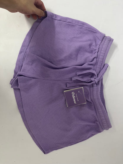 Pollenew Pants Women's Sweat Shorts SweatShorts Summer Lounge Cotton Drawstring Cute Fleece Shorts with Pockets Athletic Running Active Elastic Jersey French Terry Shorts 2025 Women Cloth Sweatpants Trendy Lilac