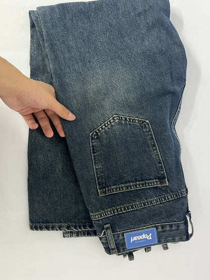 Popearl  All-American Stretch Denim, Jeans, Rugged & Comfortable Blue Jeans