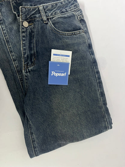 Popearl  All-American Stretch Denim, Jeans, Rugged & Comfortable Blue Jeans