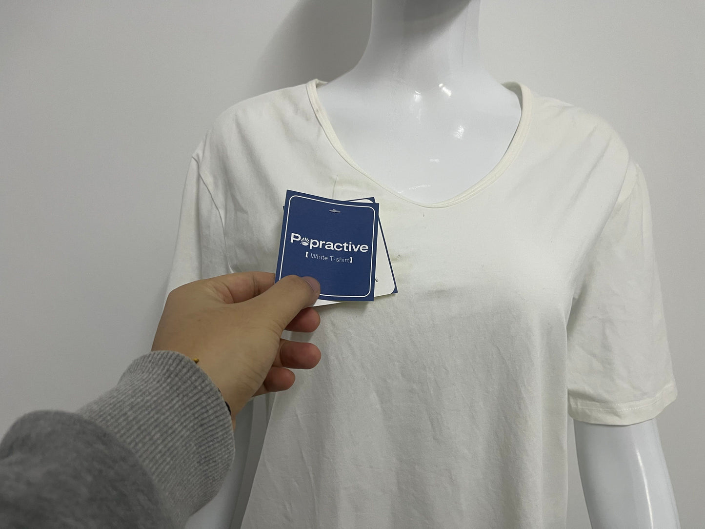 【Popractive V-Neck Cotton T-Shirt】—— Everyday Essential for Comfort & Versatility