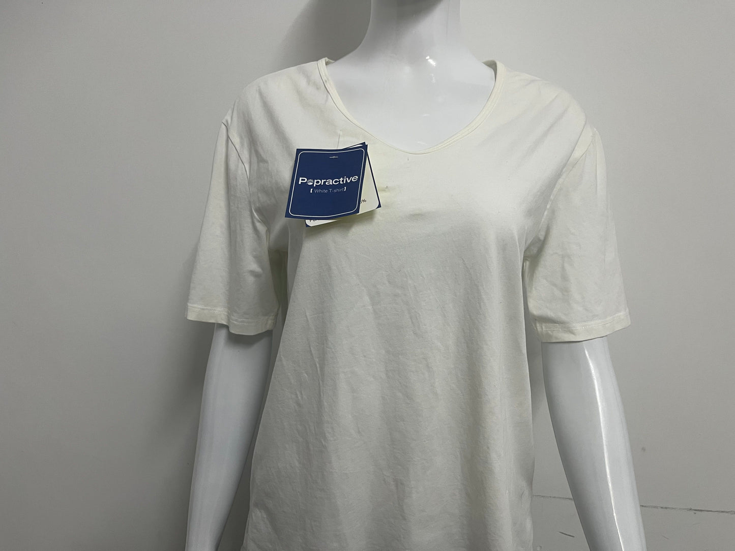 【Popractive V-Neck Cotton T-Shirt】—— Everyday Essential for Comfort & Versatility