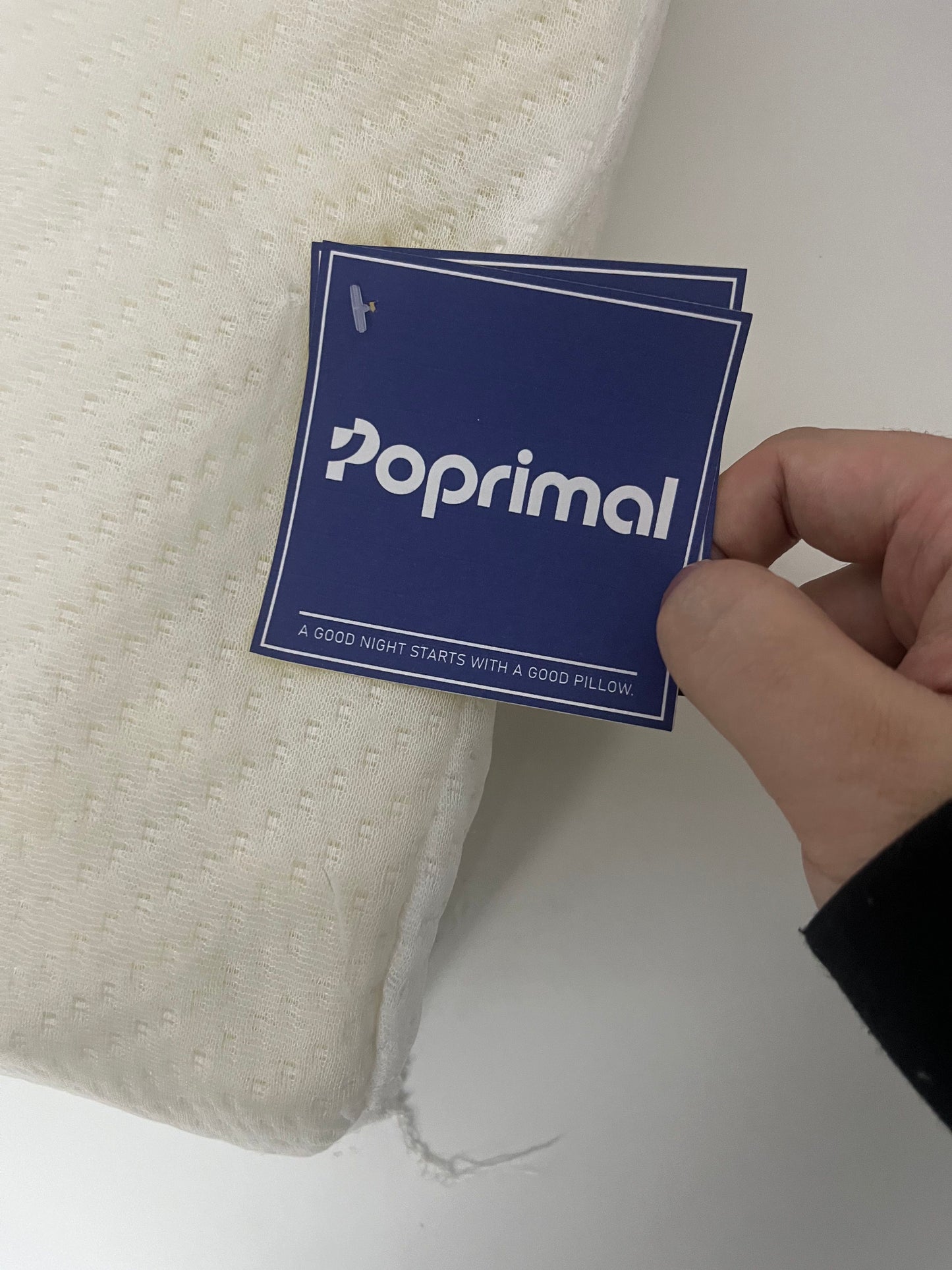 [Poprimal Pillows]-Slow-Recovery Memory Foam Pillow - Ergonomic Neck Support Breathable Sleep Pillow