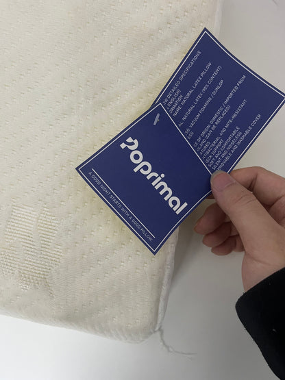 [Poprimal Pillows]-Slow-Recovery Memory Foam Pillow - Ergonomic Neck Support Breathable Sleep Pillow