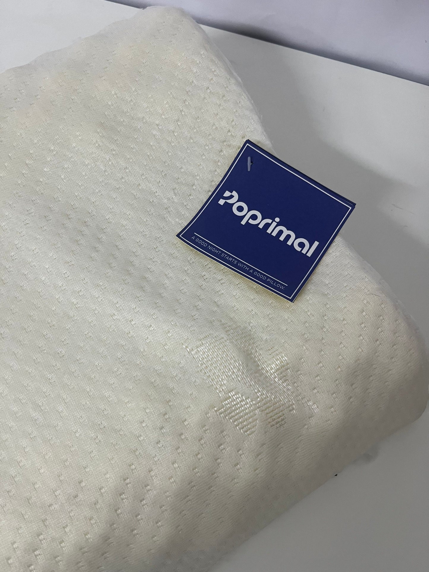 [Poprimal Pillows]-Slow-Recovery Memory Foam Pillow - Ergonomic Neck Support Breathable Sleep Pillow
